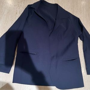 Anne Klein Navy Blue Blazer